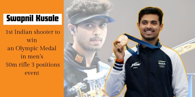 Swapnil Kusale: Indian Shooter in 50m Rifle 3 position event 